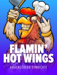 flamin hot wings logo