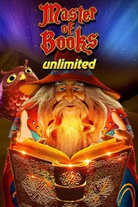 master of books unlimited slot logo